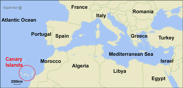 מפת אגן הים התיכון