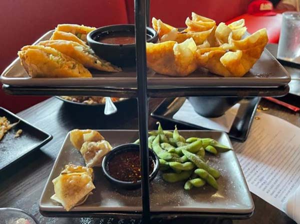 פלטת מתאבנים במסעדה סינית פי אף צ'אנג