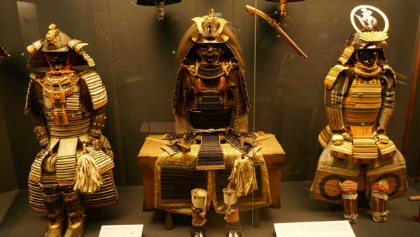 תלבושות לוחמים במוזיאון צ'מי Chimei Museum
