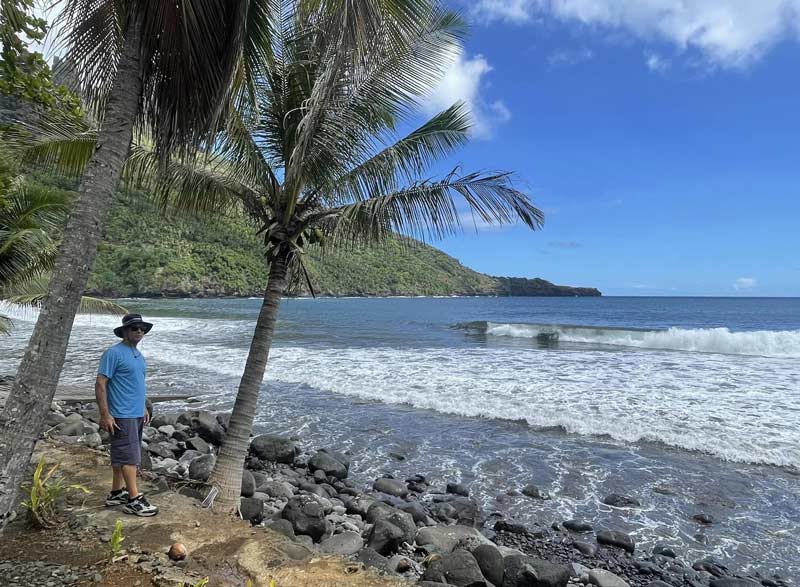 Beach in Nuku Hiva