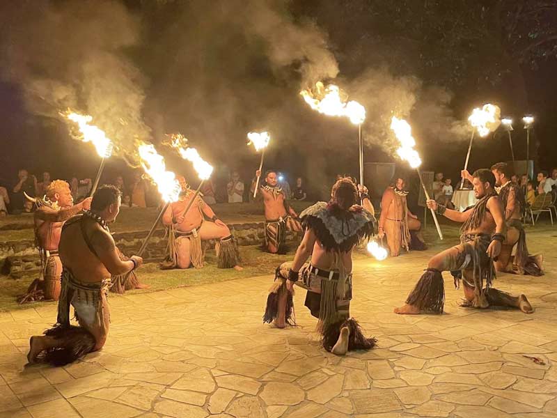 Fire dances