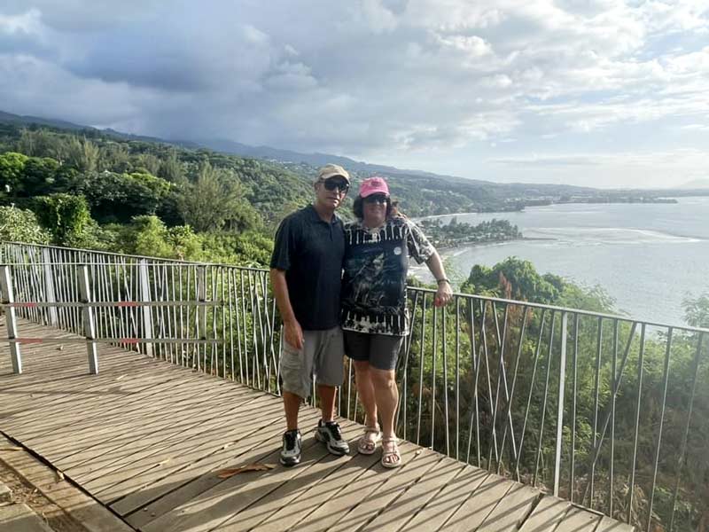 נוף באי טהיטי