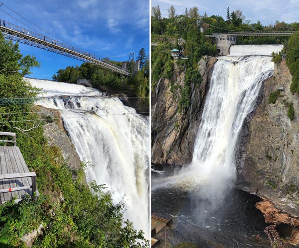 פארק מפלי מונטמורנסי Montmorency Falls