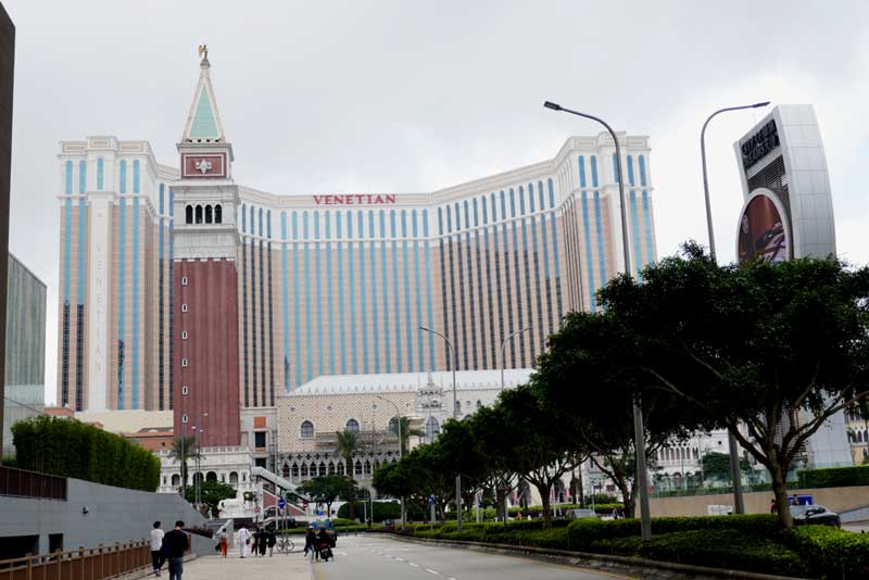 מלון וונציה במקאו מבחוץ