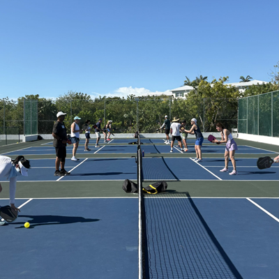 clinics with  Pickleball Getaways trip