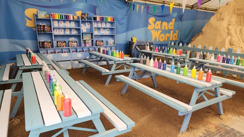 פעילות לילדים בעולם החול