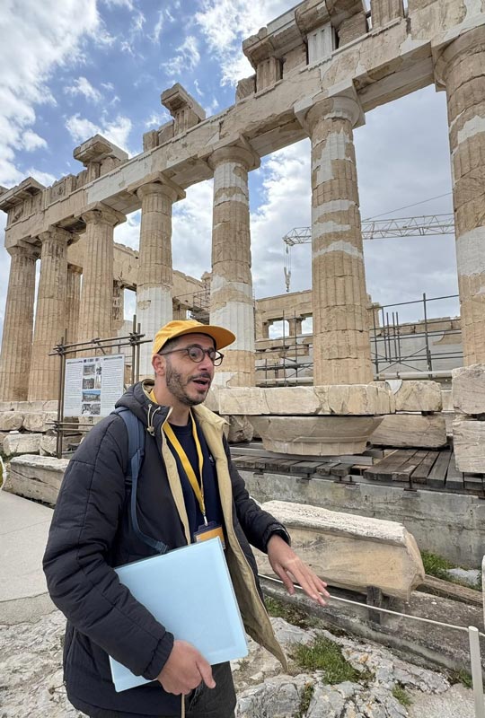 קובי המדריך טיולים באתונה