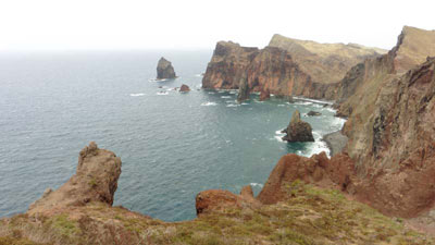 Cliffs in Madeira