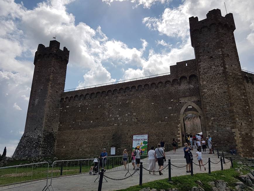 מבצר בעיר Montalcino