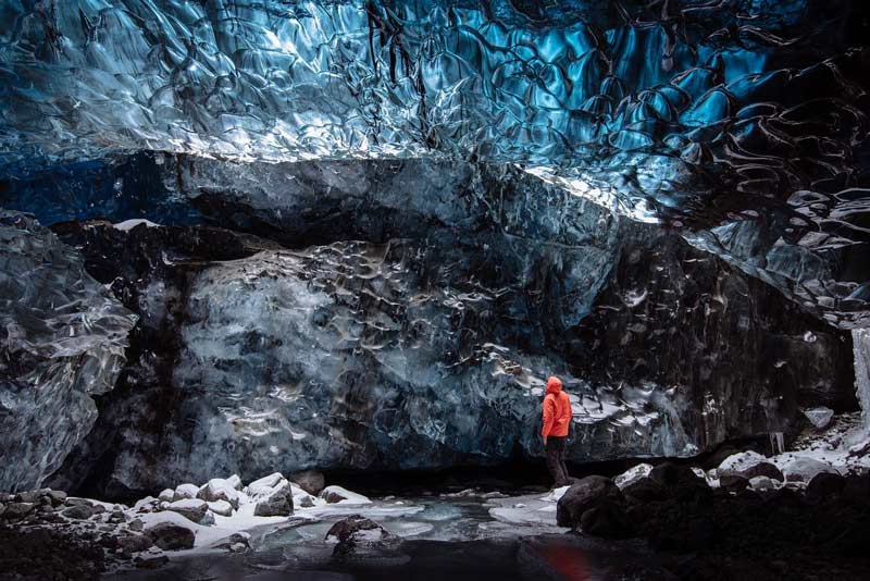 מערת הקרח בקרחון Vatnajökull