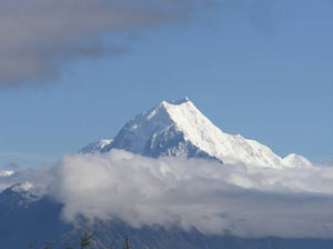 הר קוק באי הדרומי בניו זילנד