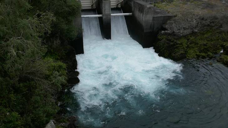 סכר הגדול Aratiatia Dam