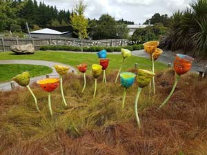 גן פרחים מזכוכית בטאופו