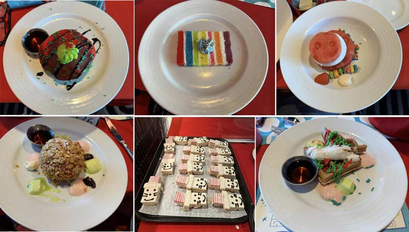 מאכלים ועוגות בארוחת הבוקר עם דר' סוס