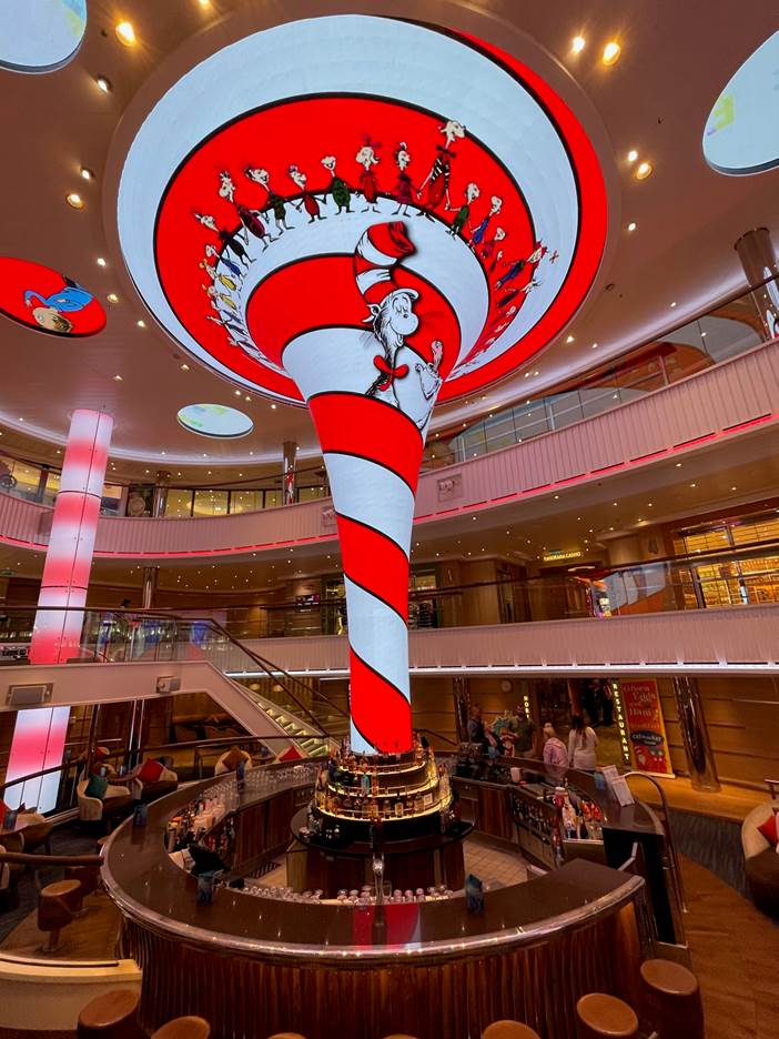 תפאורה מעל הבר