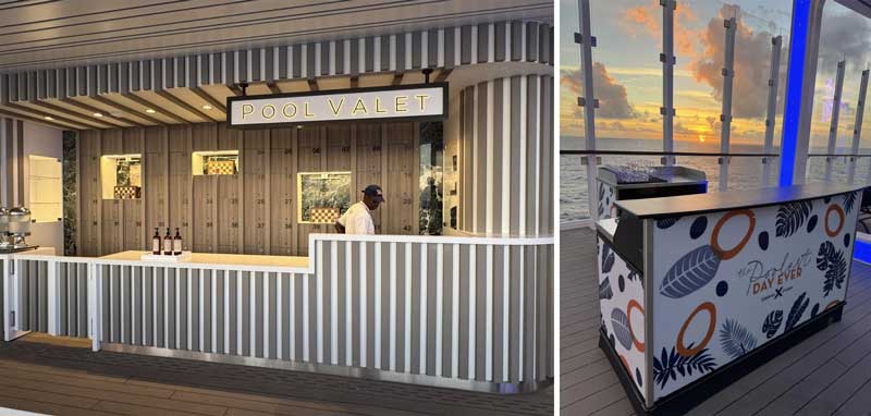 Poolest Day Ever אזור הפינוקים בבריכה