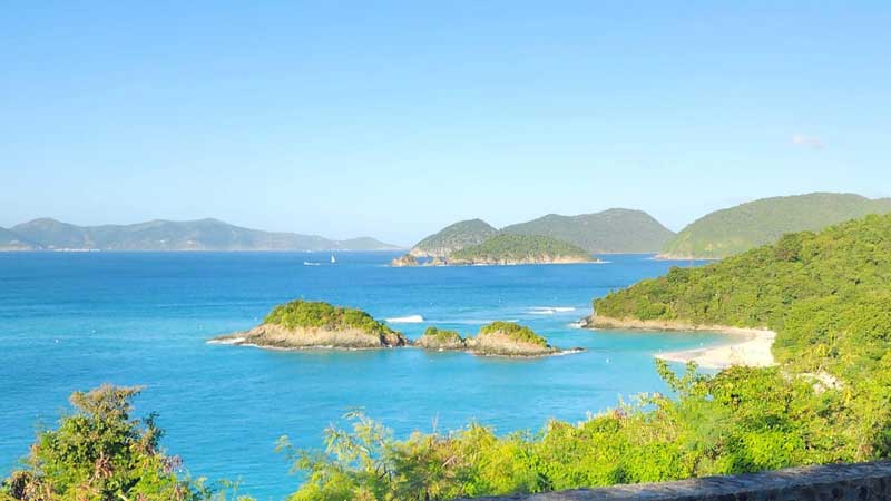 חוף טראנק ביי Trunk Bay