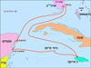 מסלולי קרוזים לקריביים המערביים