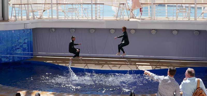 מופע בתיאטרון מים