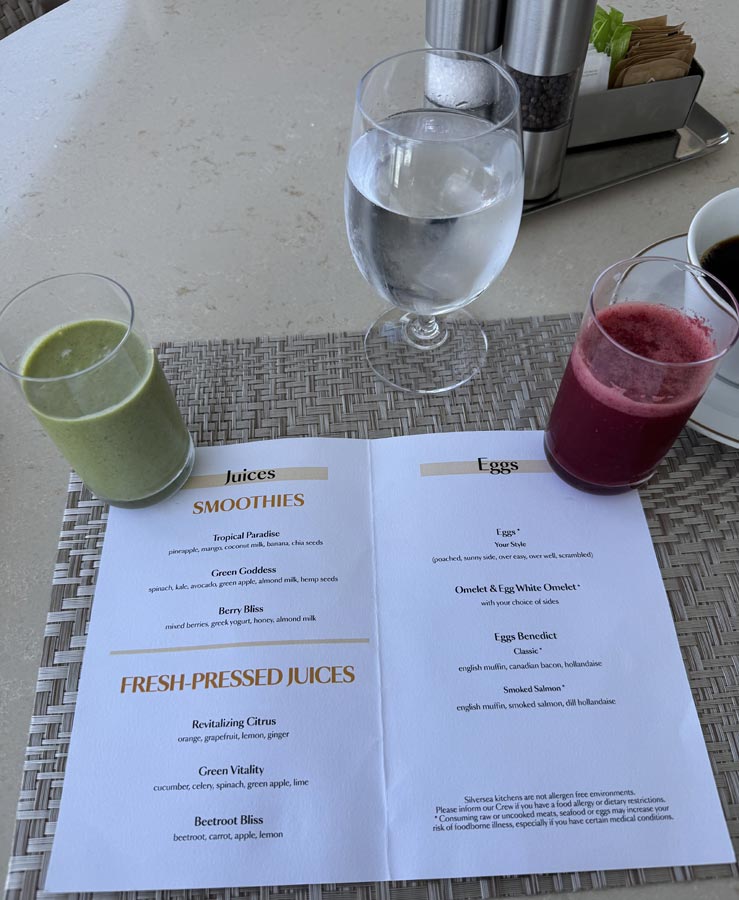 תפריט לה טראסה