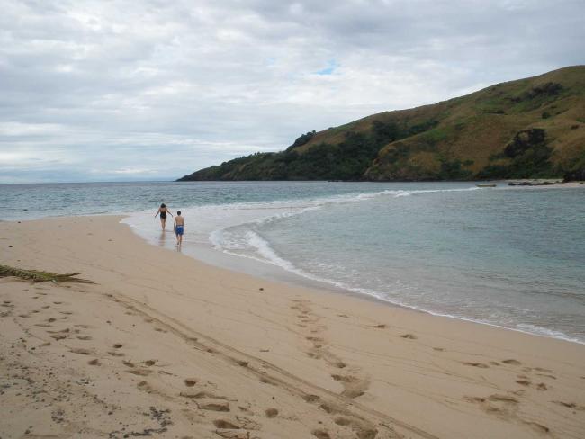 fiji waya island beach