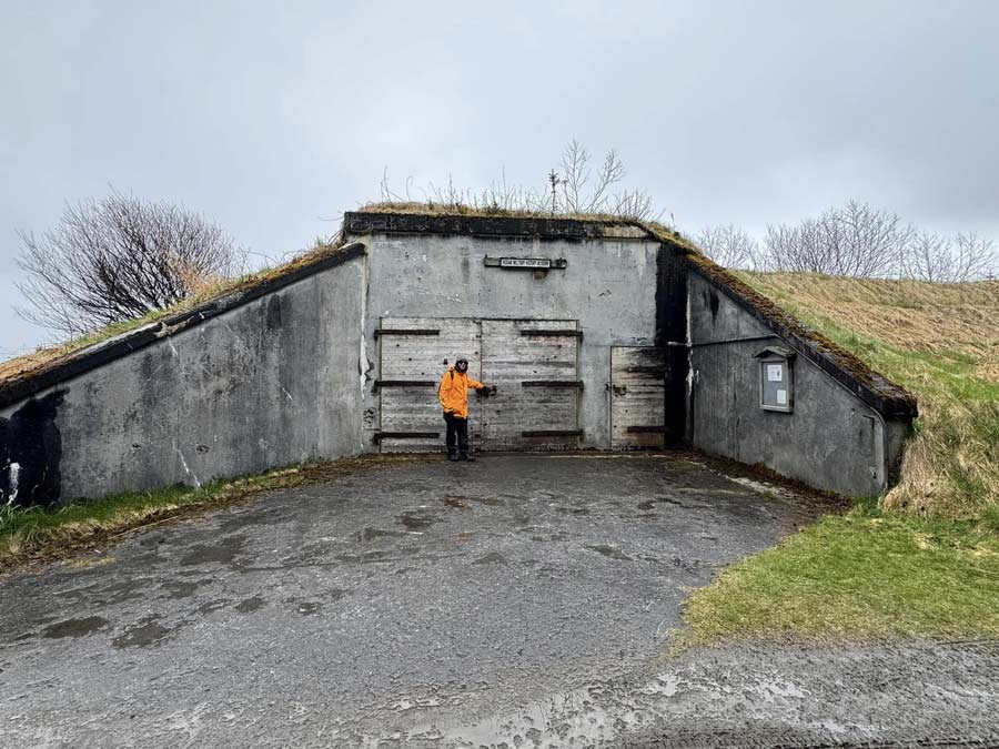 בונקר בפורט אברקרומבי Fort Abercrombie State Park
