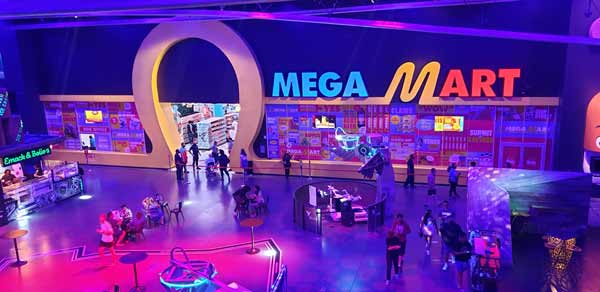 סופרמרקט מיוחד באתר Meow Wolf