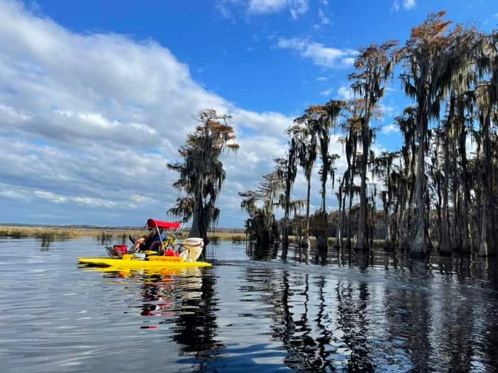 שייט בקטמראן זוגי בפלורידה