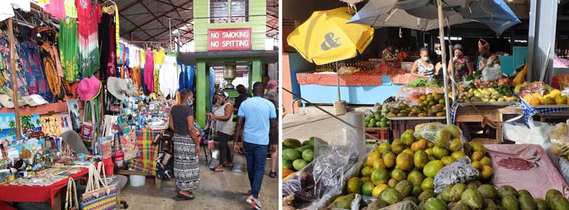 השוק בקסטריס Castries Central Market