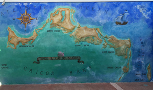 Turks and Caicos Map