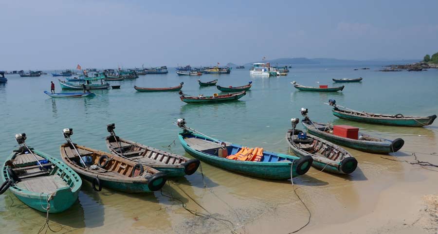 סירות דייגים באי פוקוק