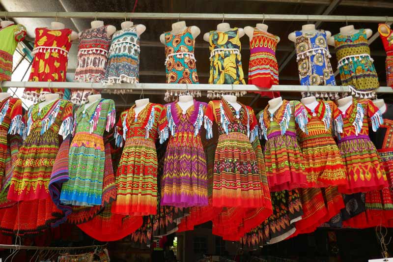 Clothing store in Mai Chau city